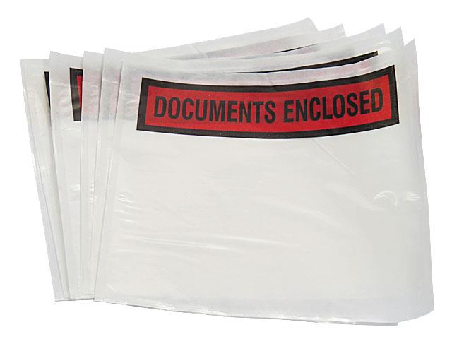 5000 x A7 Printed Document Enclosed Wallets 95mm x 125mm